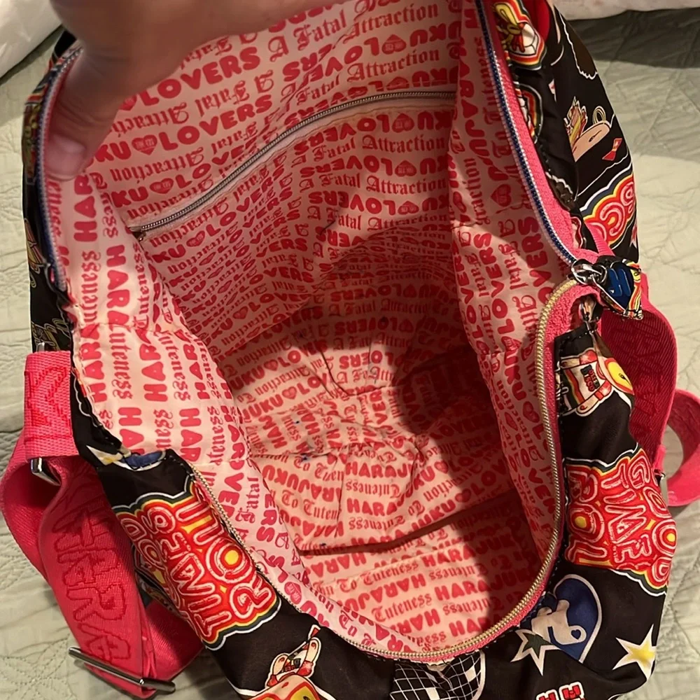 🦇TRADED🦇HARAJUKU LOVERS 90s Y2K Roller Disco Ball purse, Kawaii Japan Streetwear - Picture 13 of 16
